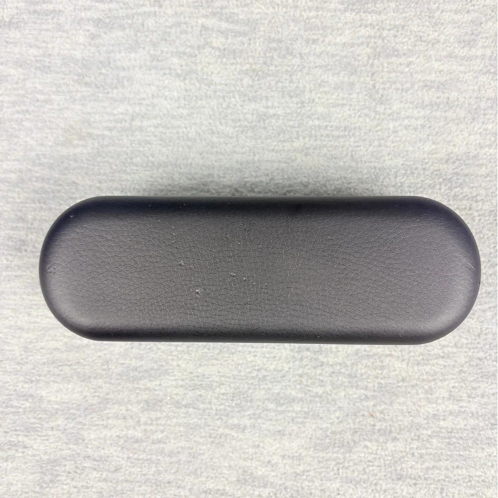 Oakley Black Hard Shell Eyeglasses Case Mens Black Microfiber Pouch Set